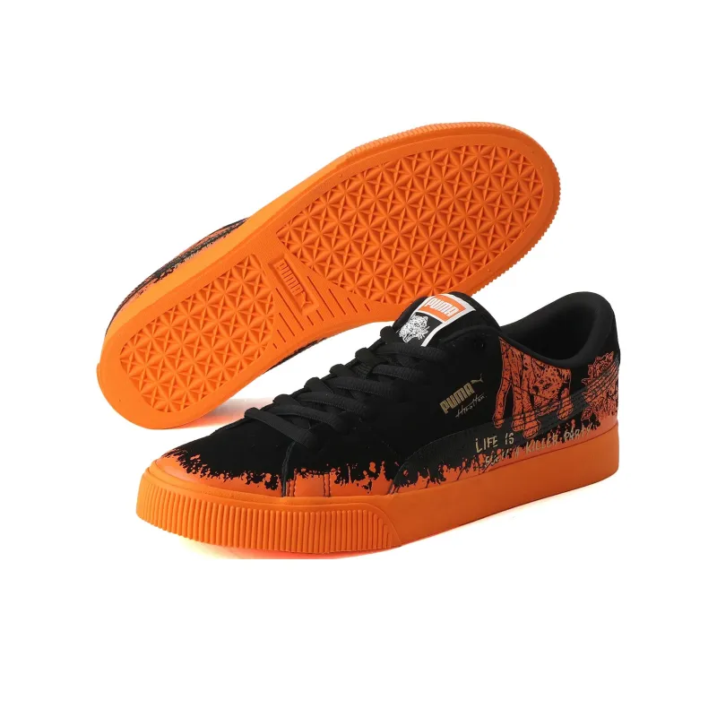 PUMA Suede Skate X Hirotton 'Black Orange'-2