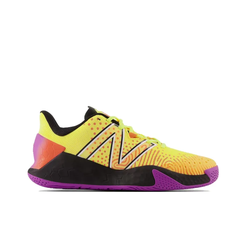 New Balance NB Fresh Foam X Lav V2 Cushioned Slip Resistant Low Top Tennis Shoes Men's Yellow-1
