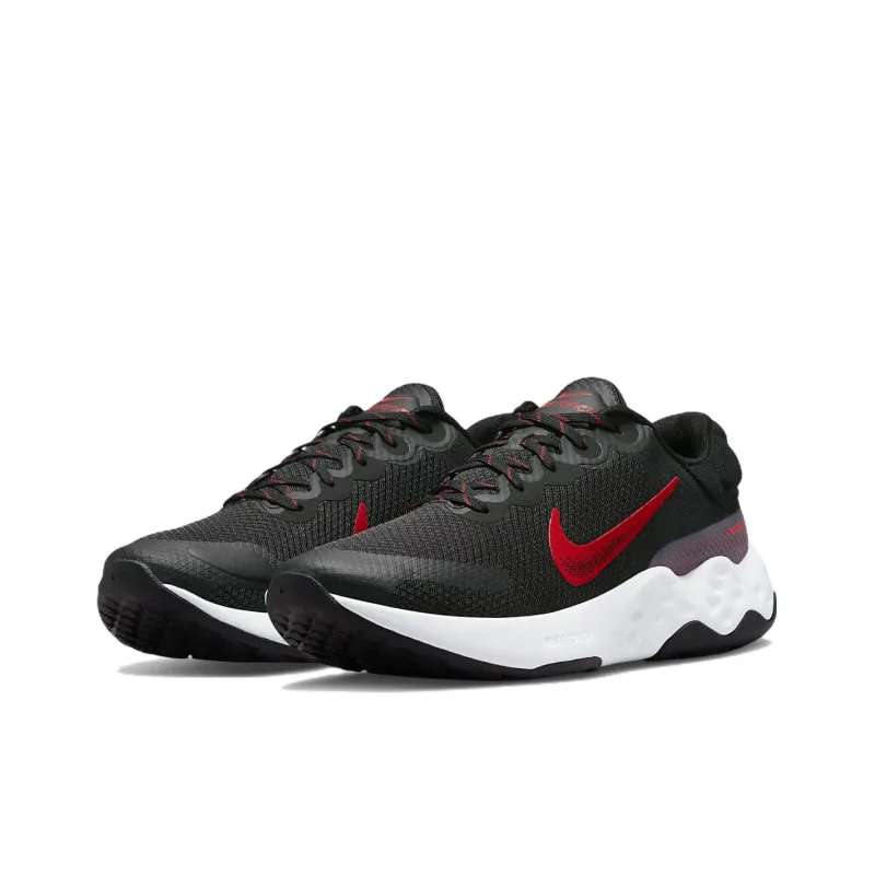 Nike Renew Ride 3 'Black University Red'-2