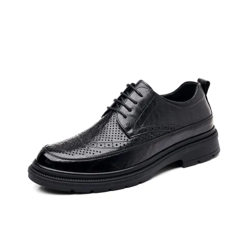 Medd Men's Casual Shoes Men Low-Top Black Skeleton