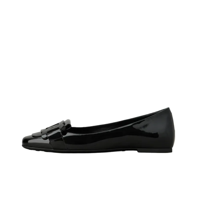 TOD'S Logo Engraved Ballerinas Women's-0