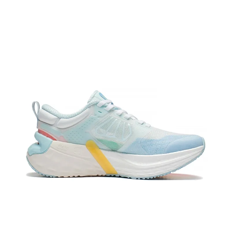 LiNing Furious Rider 6.0 Lightweight Coverage Low Top Running Shoes Women's White Blue-1
