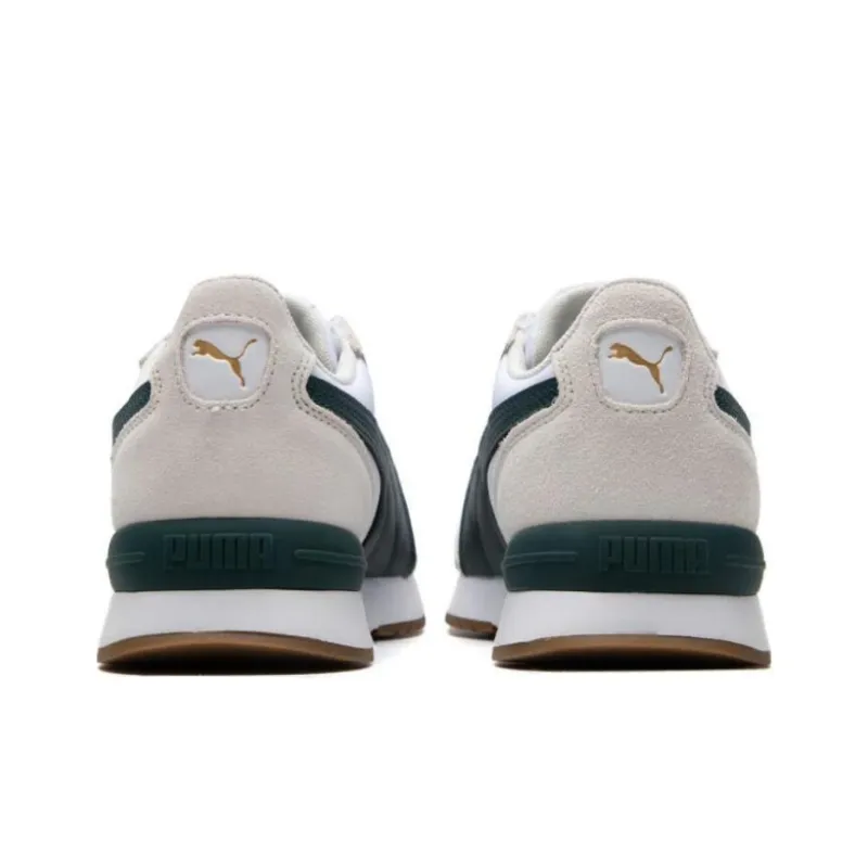 PUMA R78 Metallic Cushioning Wear Resistant Breathable Coverage Support Lightweight Low Top Casual Shoes Unisex Ecru-3