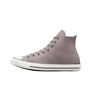 Converse Chuck Taylor All Star Anti-Slip Wear-Resistant High-Top Canvas Shoes Unisex Light Purple