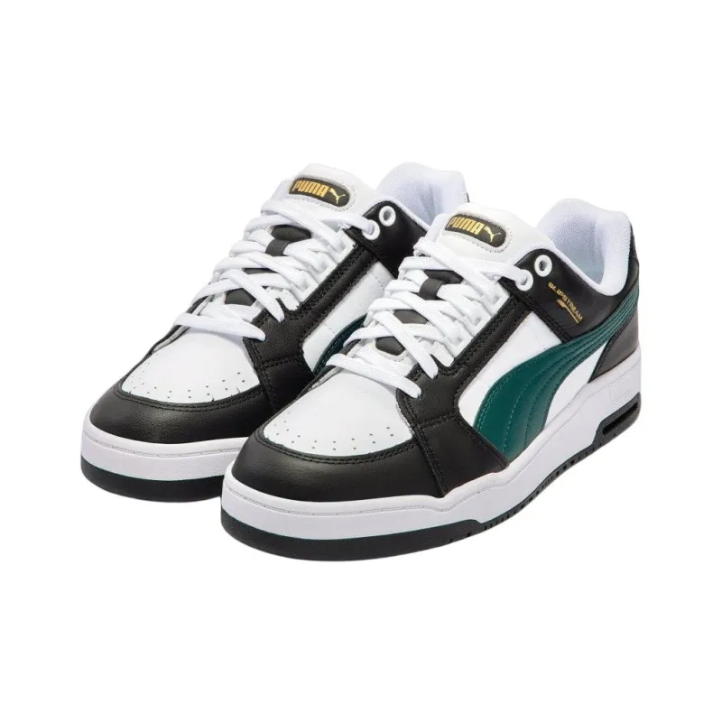 PUMA Slipstream Low 'White Black Green'-2
