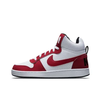 Nike Court Borough Mid 'White Gym Red'