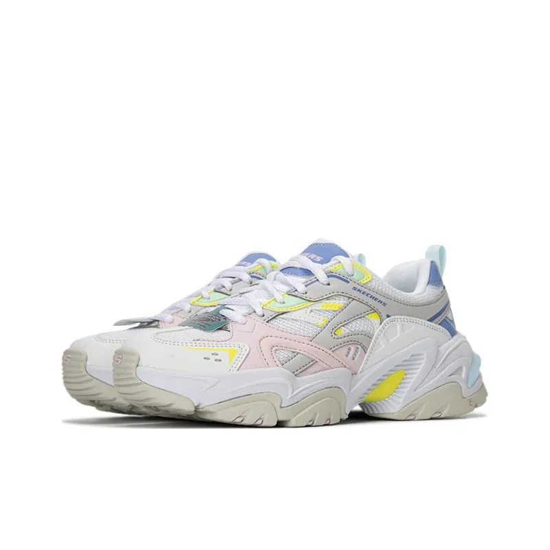 Skechers Stamina V2 'White Blue Pink' Women's-2