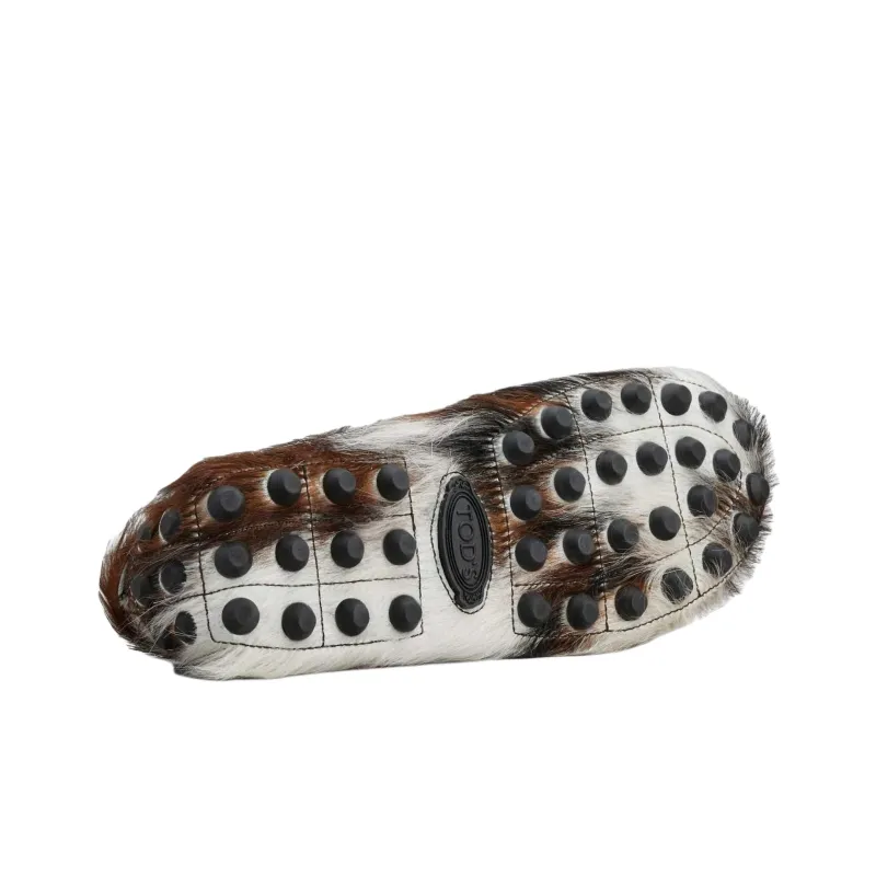 TOD'S Almond Toe Slip On Loafers-4