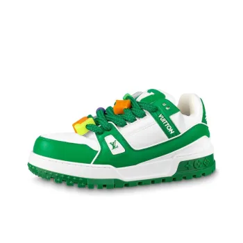 LOUIS VUITTON Lv Trainer Maxi Sneakers 'Green'
