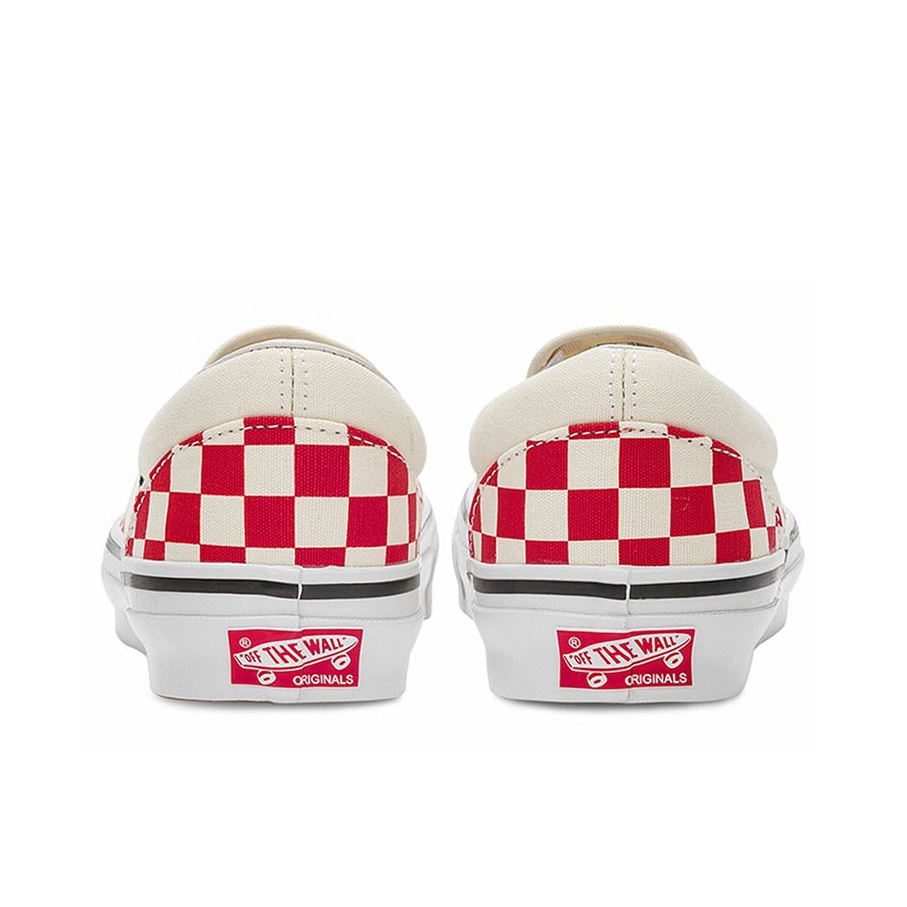 Slip-On Og Classic Vans Lx 'Checkerboard - Racing Red' US M
