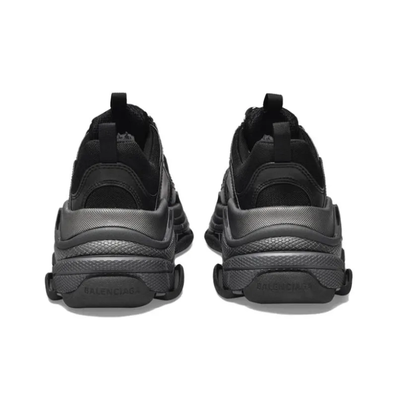 Balenciaga Women's Triple S Sneaker 'Black'-4