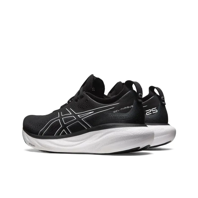 Asics Gel Nimbus 25 Wide 'Black Pure Silver'-3