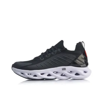 LiNing Li Ning Arc Cushioning And Breathable Low Top Running Shoes Women's Black