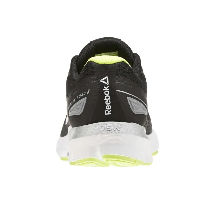 Reebok Women's Harmony Road 2 'Black Silver Yellow' Women's-3