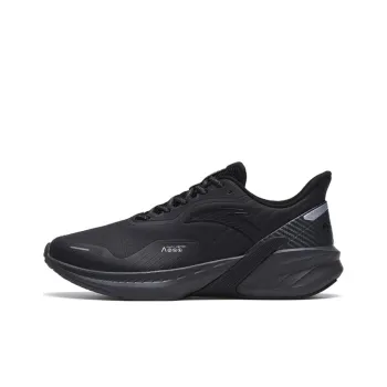 Anta DuCi4 Cushioned Slip Resistant Low Top Running Shoes Men's Black