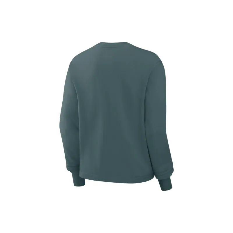 Nike Philadelphia Eagles Boxy Women's Nike Nfl Long Sleeve T Shirt-1
