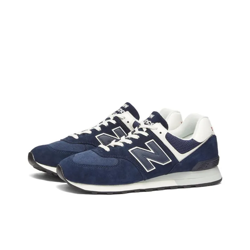New Balance 574 Navy White-1