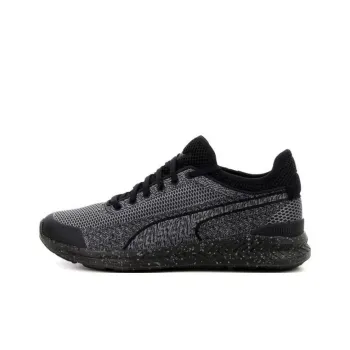PUMA IGNITE Sock Woven Cushioning Wear-Resistant Low-Top Casual Shoes Men's Black