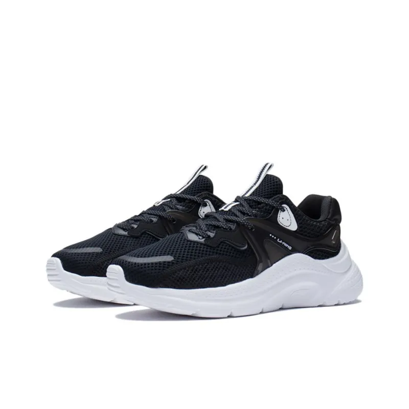 LiNing Liuyun Cushioned Anti Slip And Wear Resistant Lightweight Low Top Casual Shoes Women's Black-2
