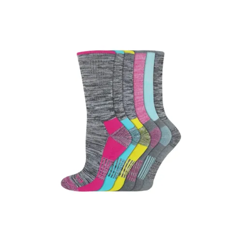 Dickies Mid-Calf Socks Women's 6 Pack Multicolor
