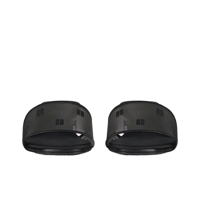 Givenchy 4G Slide Slippers Women's Black-3