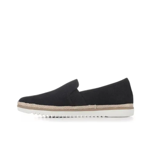 Skechers Flexpadrille Bob's Anti Slip Wear Resistant Low Top Casual Shoes Women's Black