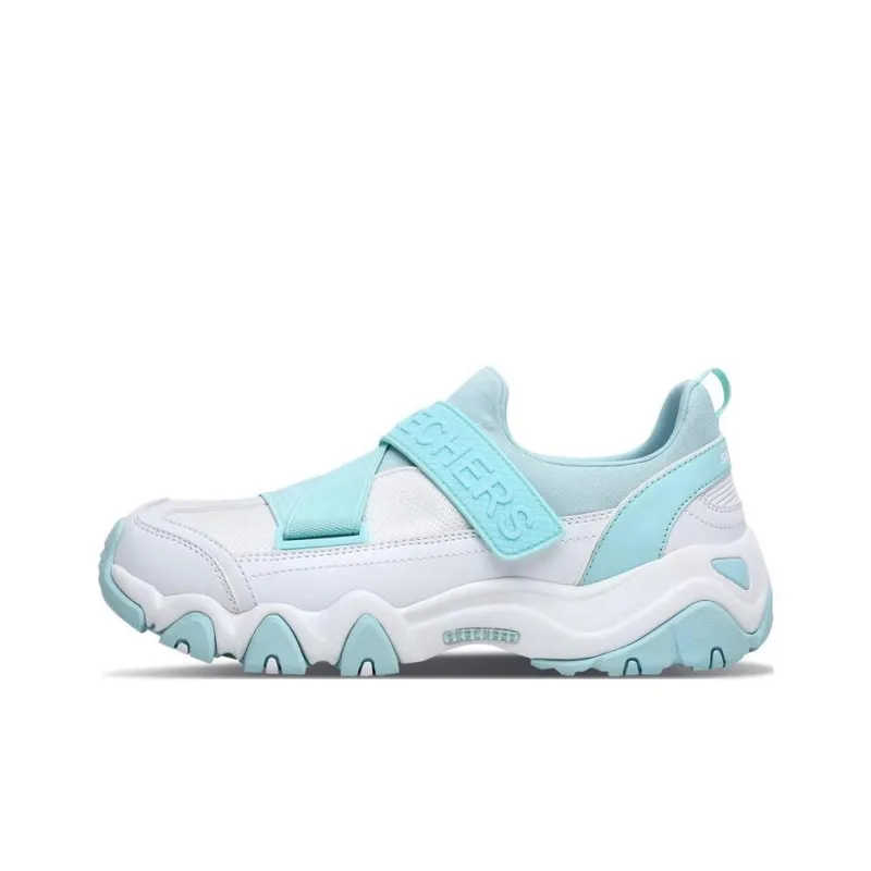Skechers D'LITES 2.0 2.0 Cushioning Anti-Slip And Wear-Resistant Low-Top Sports Casual Shoes Women's Light Green-0