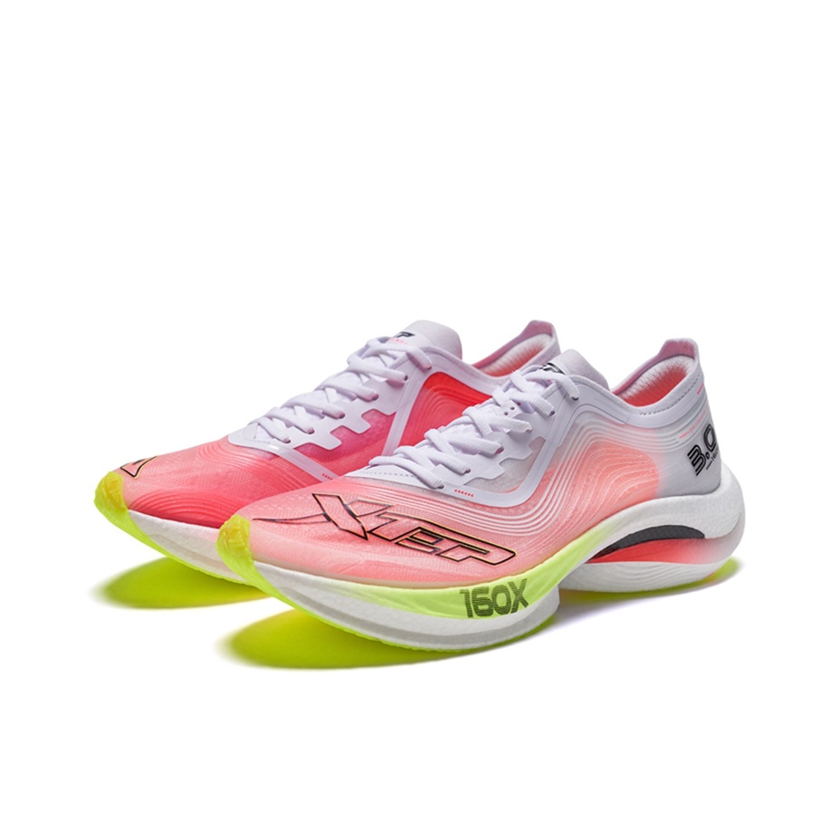 XTEP 160X 3.0 Running Shoes Men Low-Top New White/Laser Red XTEP 160X 3.0 Running Shoes Men Low-Top New White/Laser Red