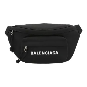 Balenciaga Wheel Beltpack Small Black/Navy