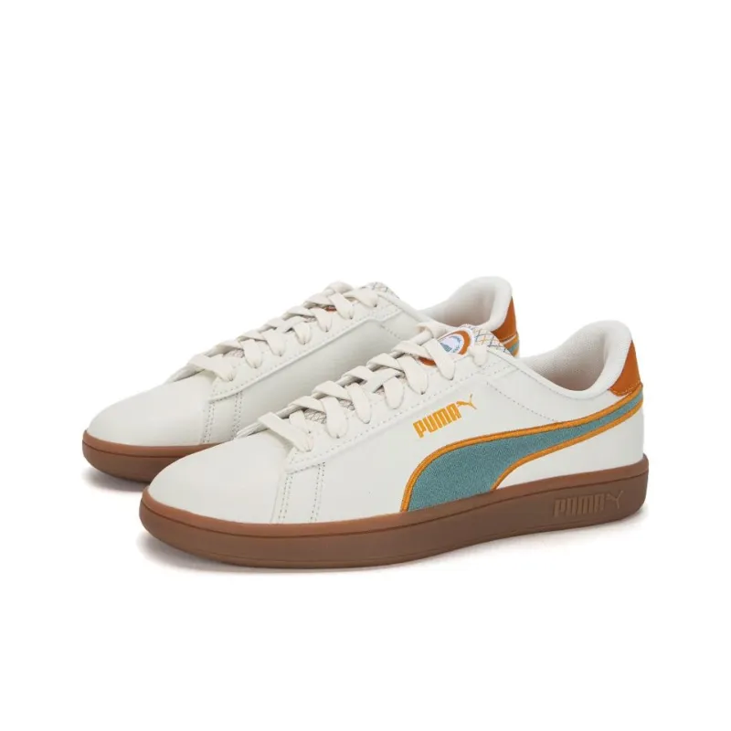 PUMA Smash 3.0 Retro Prep 'White Grey Blue'-2