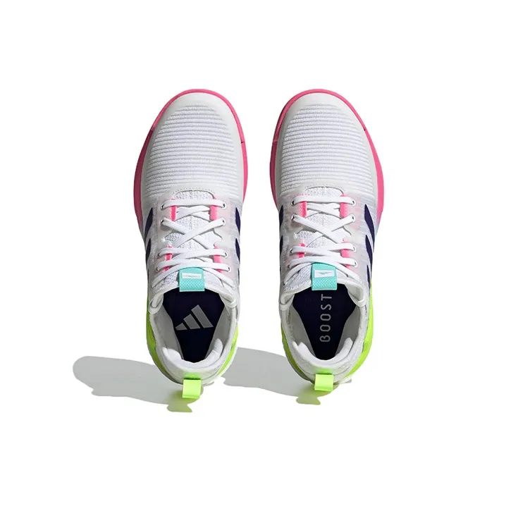 Adidas Crazyflight Mid White Purple Aqua Women's-3