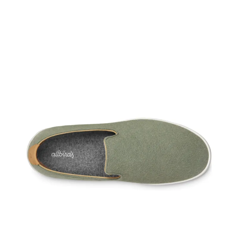 Allbirds Wool Lounger Slip-Resistant Cushioning Low-Top Skateboard Shoes Women's Light Pine Green-1