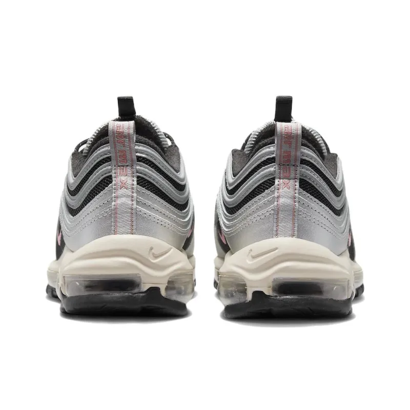 Nike Air Max 97 Metallic Silver Desert Berry Women's-4