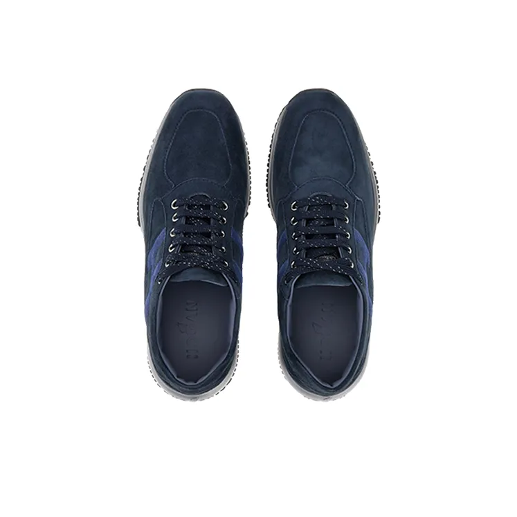 HOGAN Interactive Low-top Suede Sneakers-3
