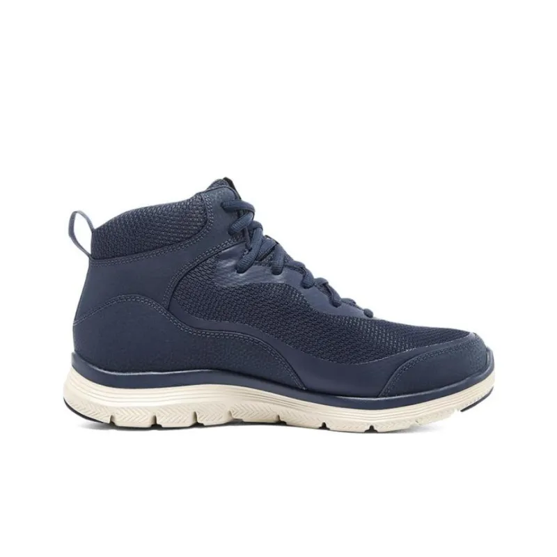 Skechers Flex Advantage 4.0 Cushioning Lightweight Rebound Mid-Top Casual Shoes Men's Marine Blue-1