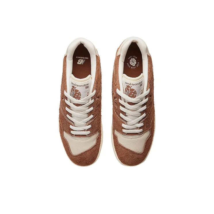 New Balance 550 Aime Leon Dore Brown Suede-3