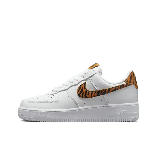 Nike Air Force 1 Skateboard Shoes Women's Low-Top White/Yellow/Black