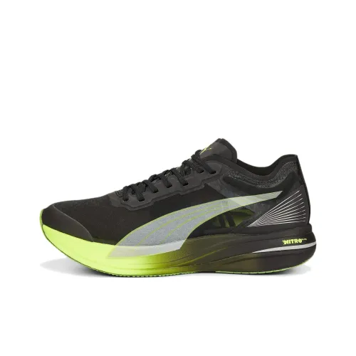 Puma Deviate Nitro Elite Carbon 'Black Lime Squeeze'