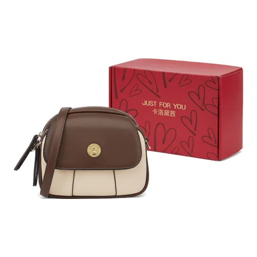 CORALDAISY Synthetic Leather Shoulder Bag Crossbody Bag Handbags Women's Mocha