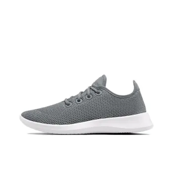 Allbirds Tree Runners Breathable Lightweight Low-Top Sports Casual Shoes Women's Water Mist Ash