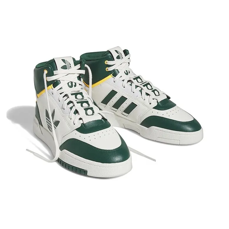 Adidas Originals Superstar Drop Step 'White Green'-2