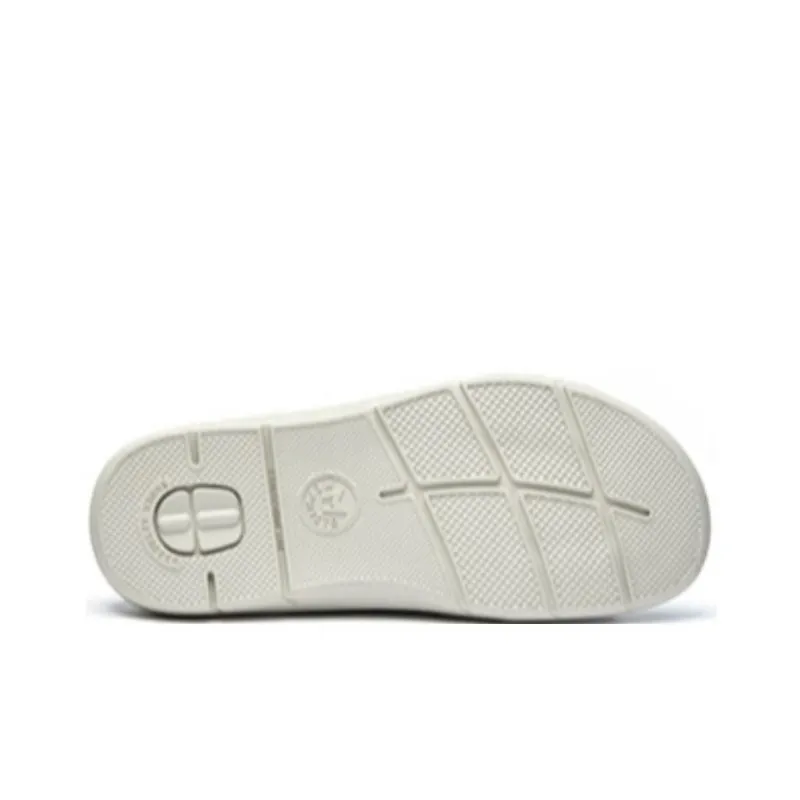 MEPHISTO Slide Slippers Men Sand/Navy Blue/Black-9