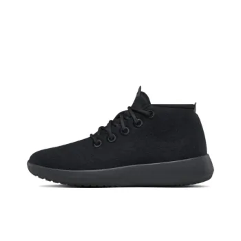 Allbirds Mizzle Up Cushioning Mid-Top Casual Shoes Women's Infinite Black