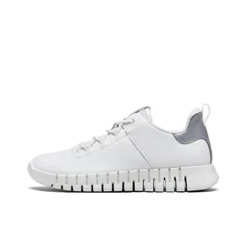 Ecco Smart Series Lively Collection Low Top Sports Casual Shoes Men's White