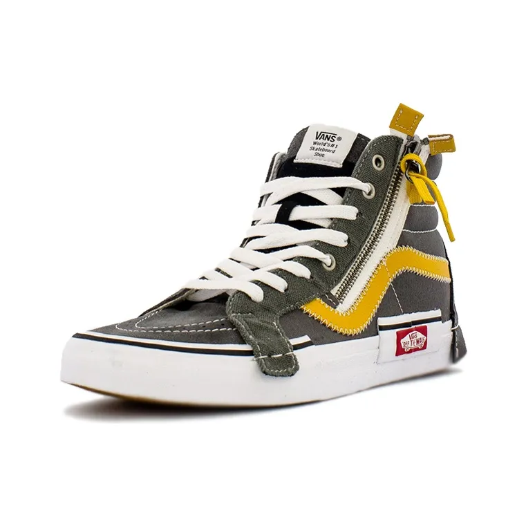 Vans Sk8 Hi Cap Pewter Mango-1