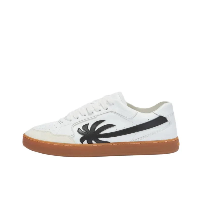 PALM ANGELS New Palm One White Black Gum-0
