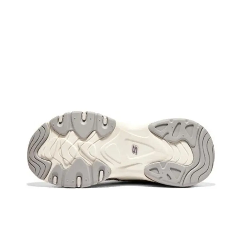 Skechers DLites 3.0 Air Sneakers 'Grey Purple Beige' Women's-4