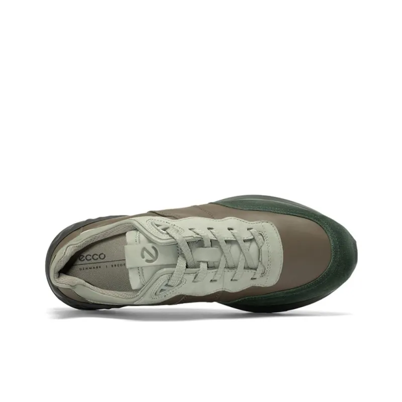 Ecco Ya Yue Low Top Casual Shoes Men's Grass Green-3