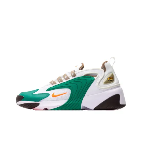 Nike Zoom 2K 'White Total Orange Green'