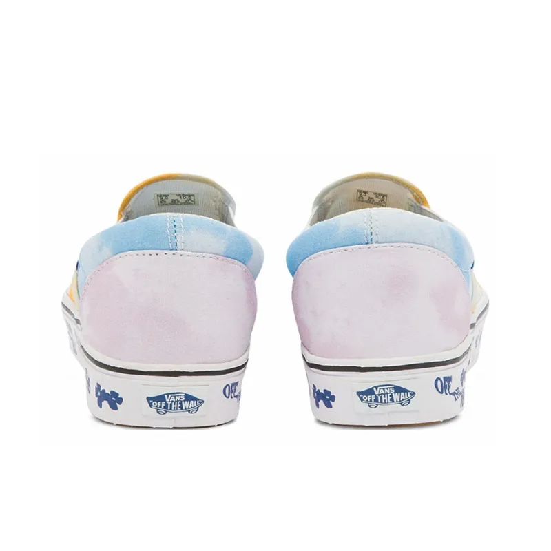 Slip On ComfyCush Vans 'Pastel Tie Dye'-4